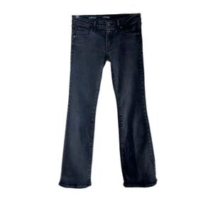 Wild Fable Faded Black Low-Rise Flare Jeans